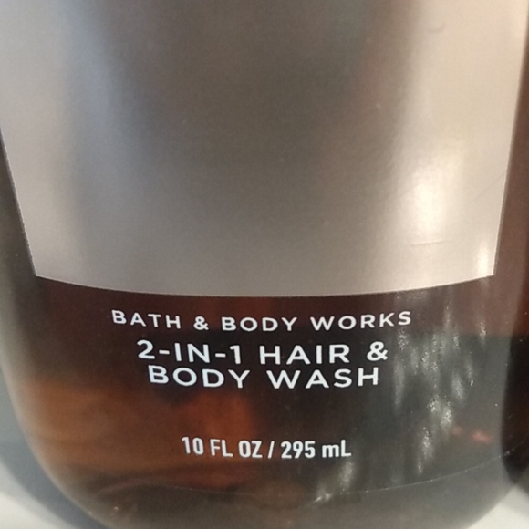 Bath and Body Works Teakwood 2-in-1 Hair+Body Wash 10 FL oz and Body Cream 8 oz - Picture 3 of 4